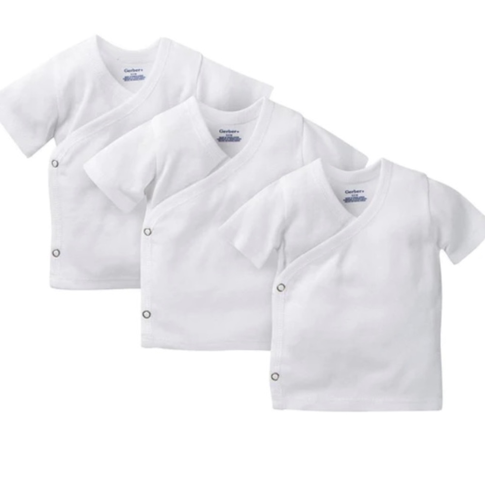 Gerber short sleeve undershirts